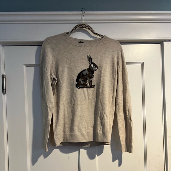 Talbots Rabbit Motif Sweater - Sz. L - Picture 4 of 11
